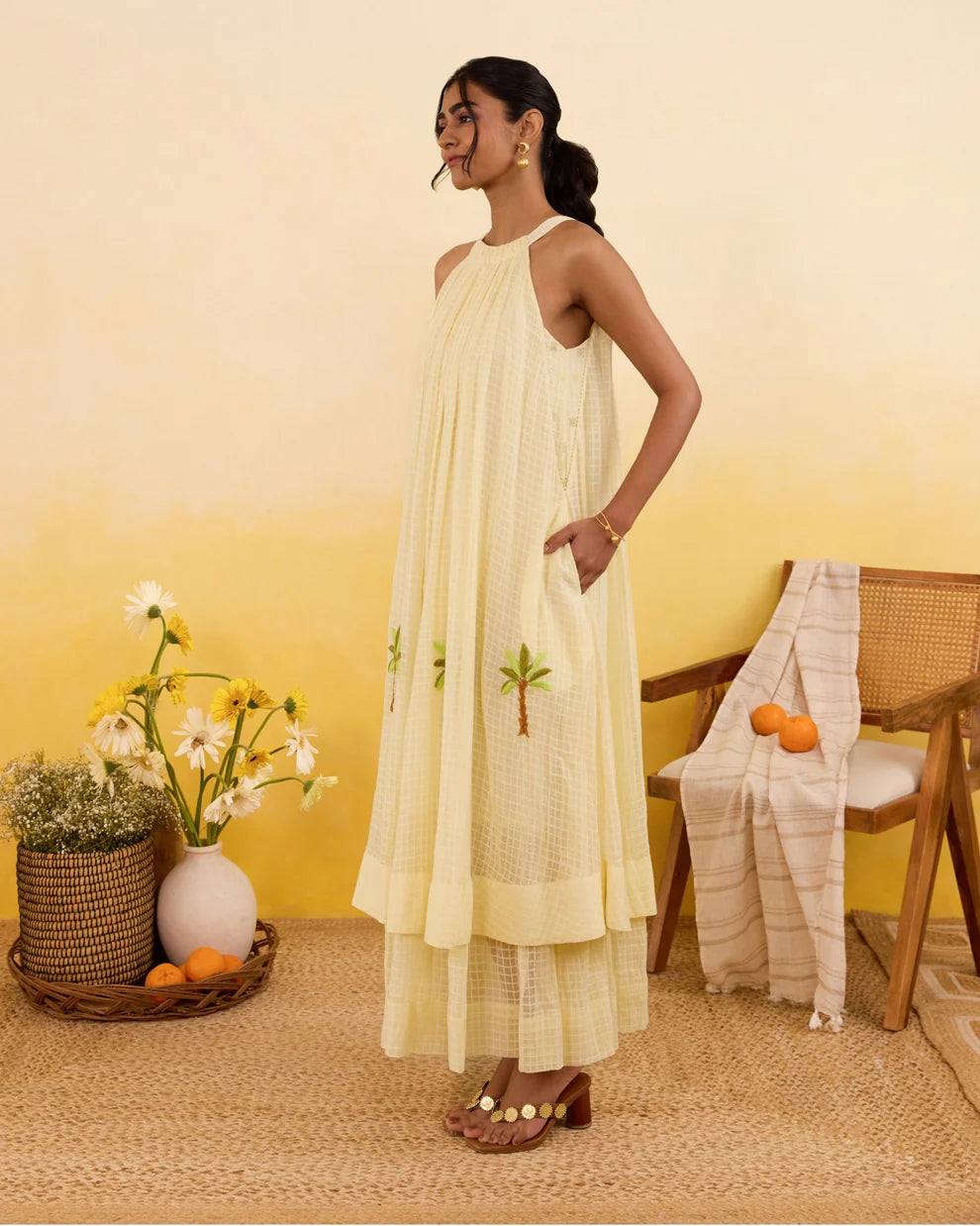 Palm Whisper Dress