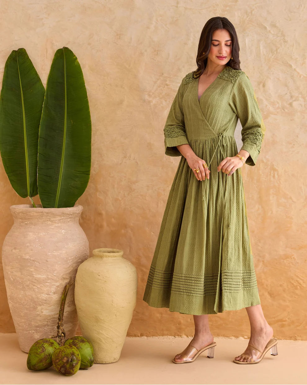Olive Fern Dress