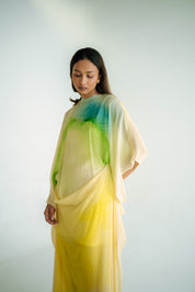 Early Light Draped Dress