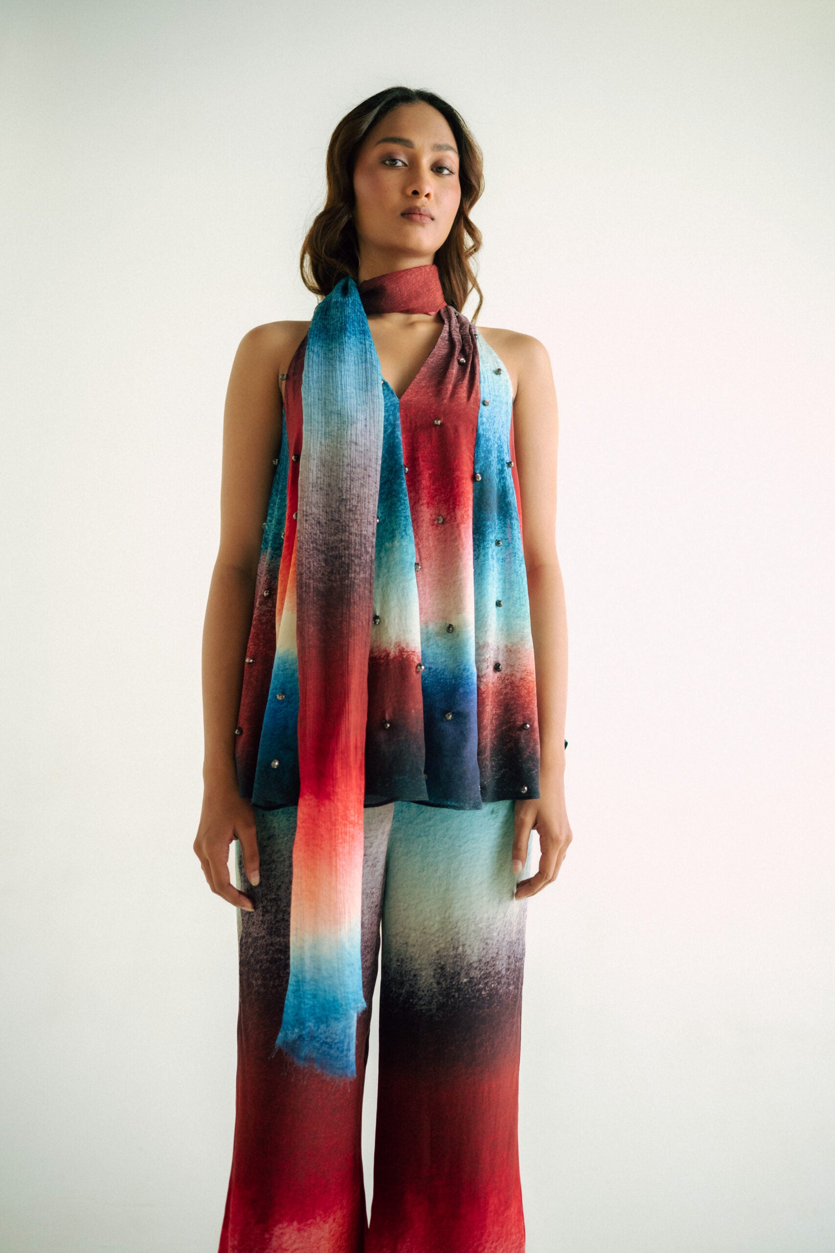 Haze Scarf Ensemble