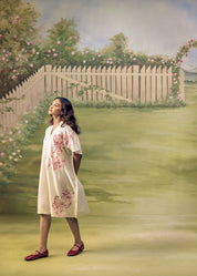 Coral Reverie Flow Dress