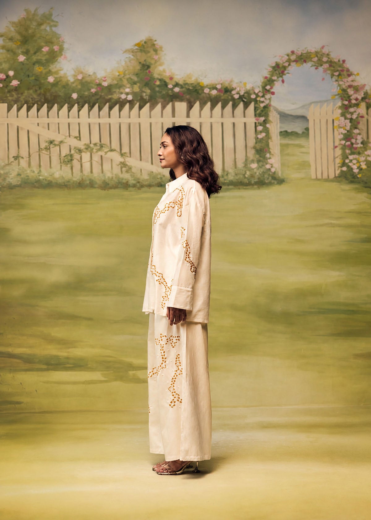 Golden Mist Relaxed Co-ord Set