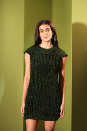 Emerald Smocked Dress