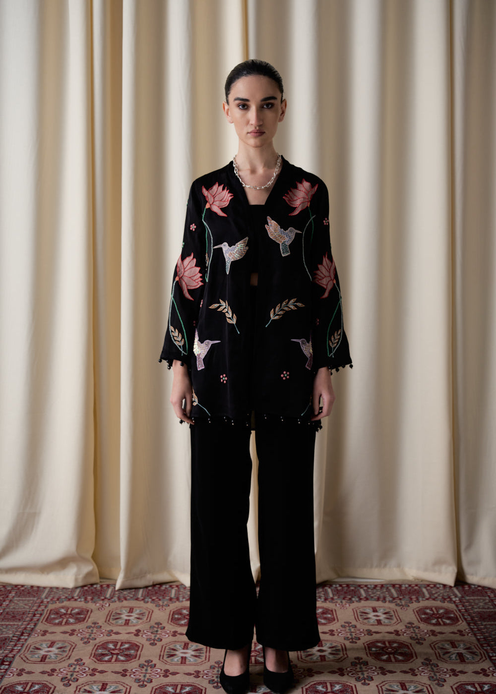 Wildflower blazer (Black) image 2