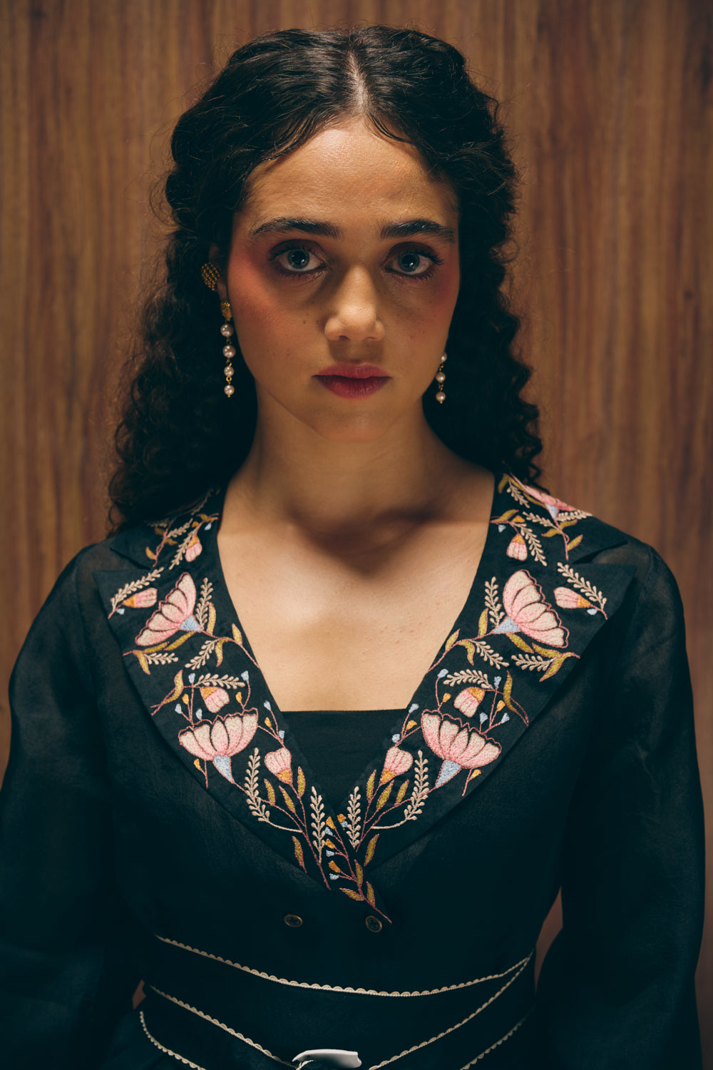 Midnight blossom blazer image 2