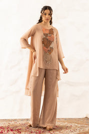 Kiara Nude Colour Co-ord Set