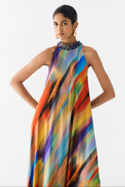 Night Queen Halter Dress