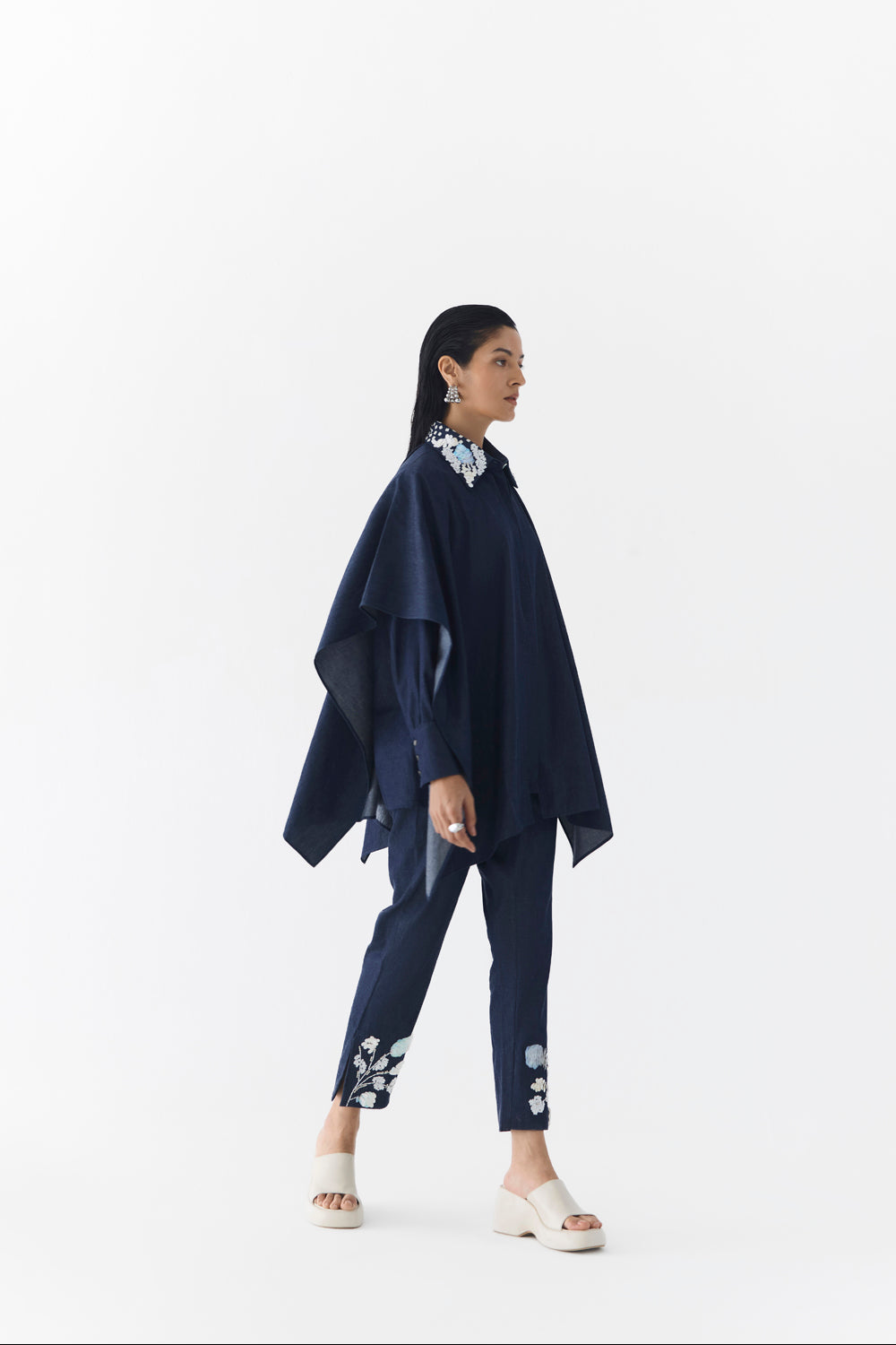 Calla Denim Shirt & Trousers