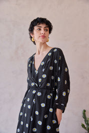 Daisy Drift Kaftan Dress
