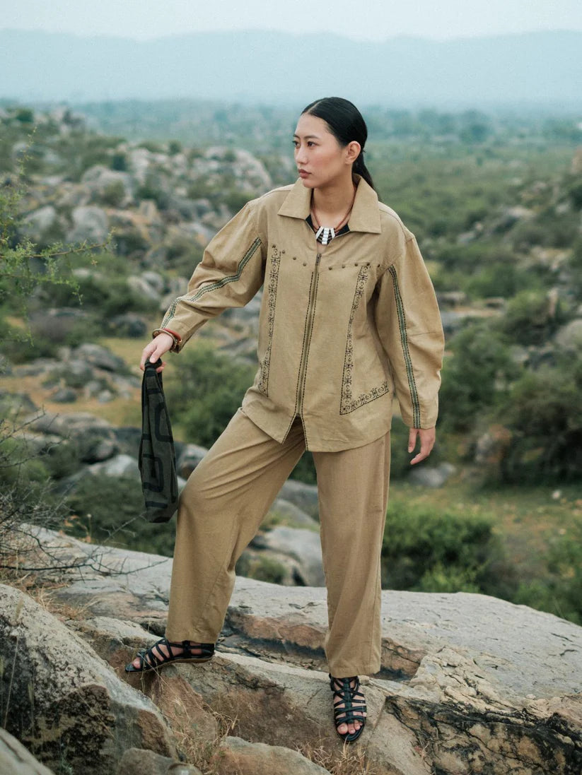 Morracan Shirt Khaki