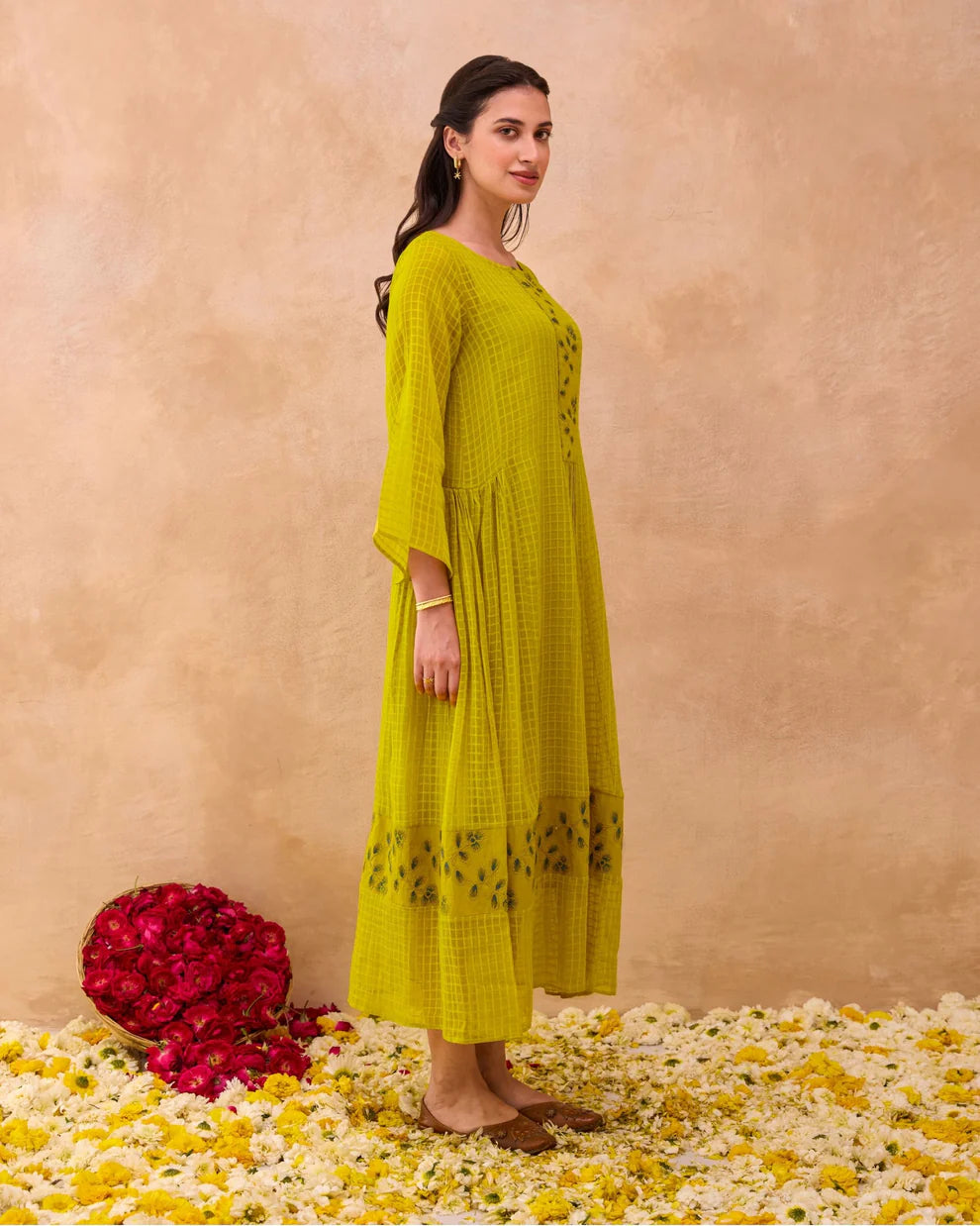 Sunlilt Meadow Dress