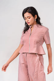 Cherry Gingham Co-ord Set