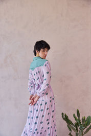 Lilac Dot Meadow Dress
