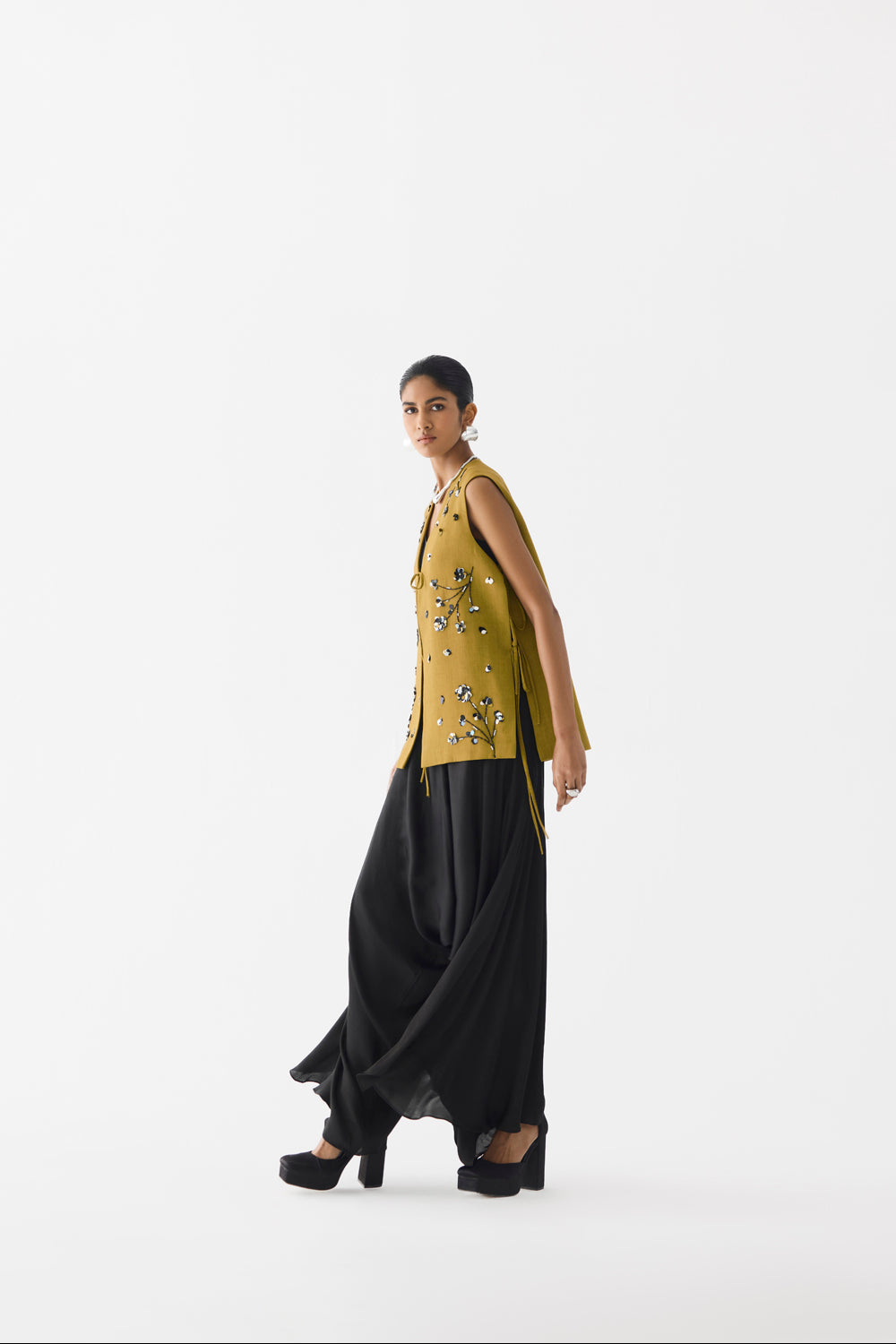 Tiger Lily Vest & Dhoti Pants