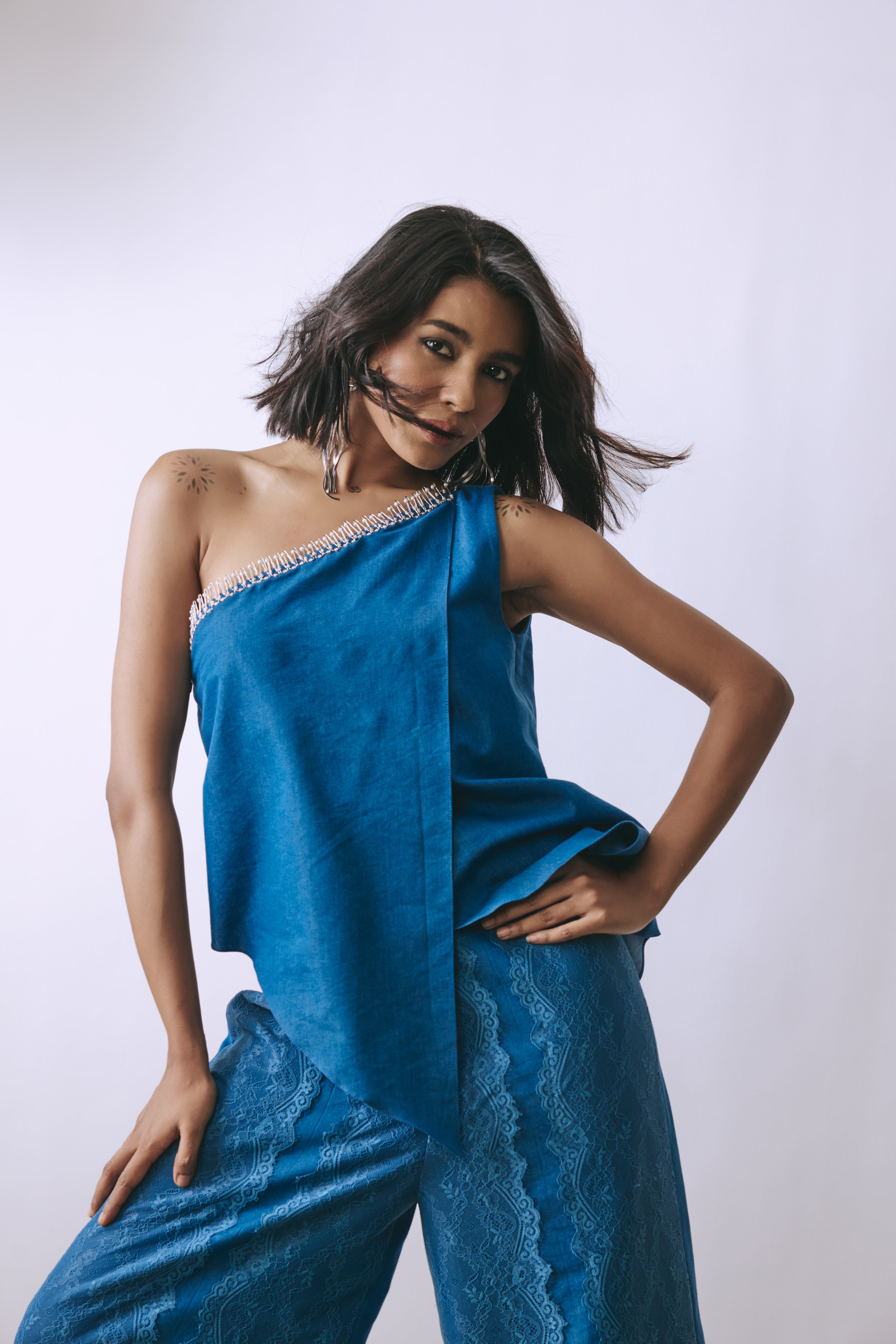 Indigo Cascade Jumpsuit