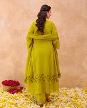 Amber Bloom Kurta Set