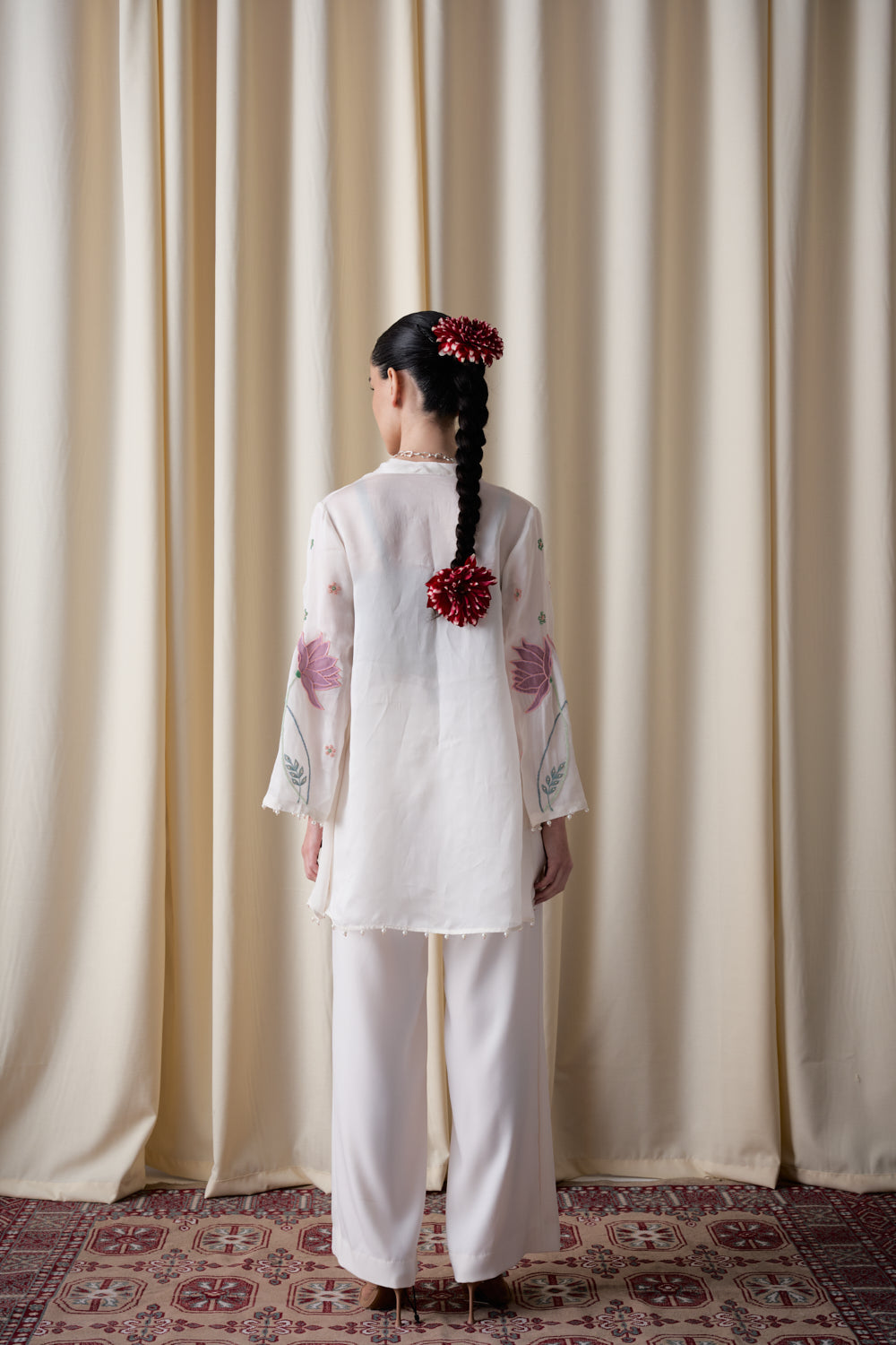 Wildflower blazer (Ivory) image 4