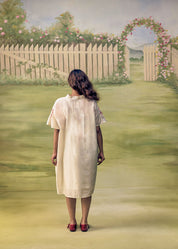 Coral Reverie Flow Dress