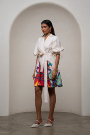 Alya Tie Up Dress
