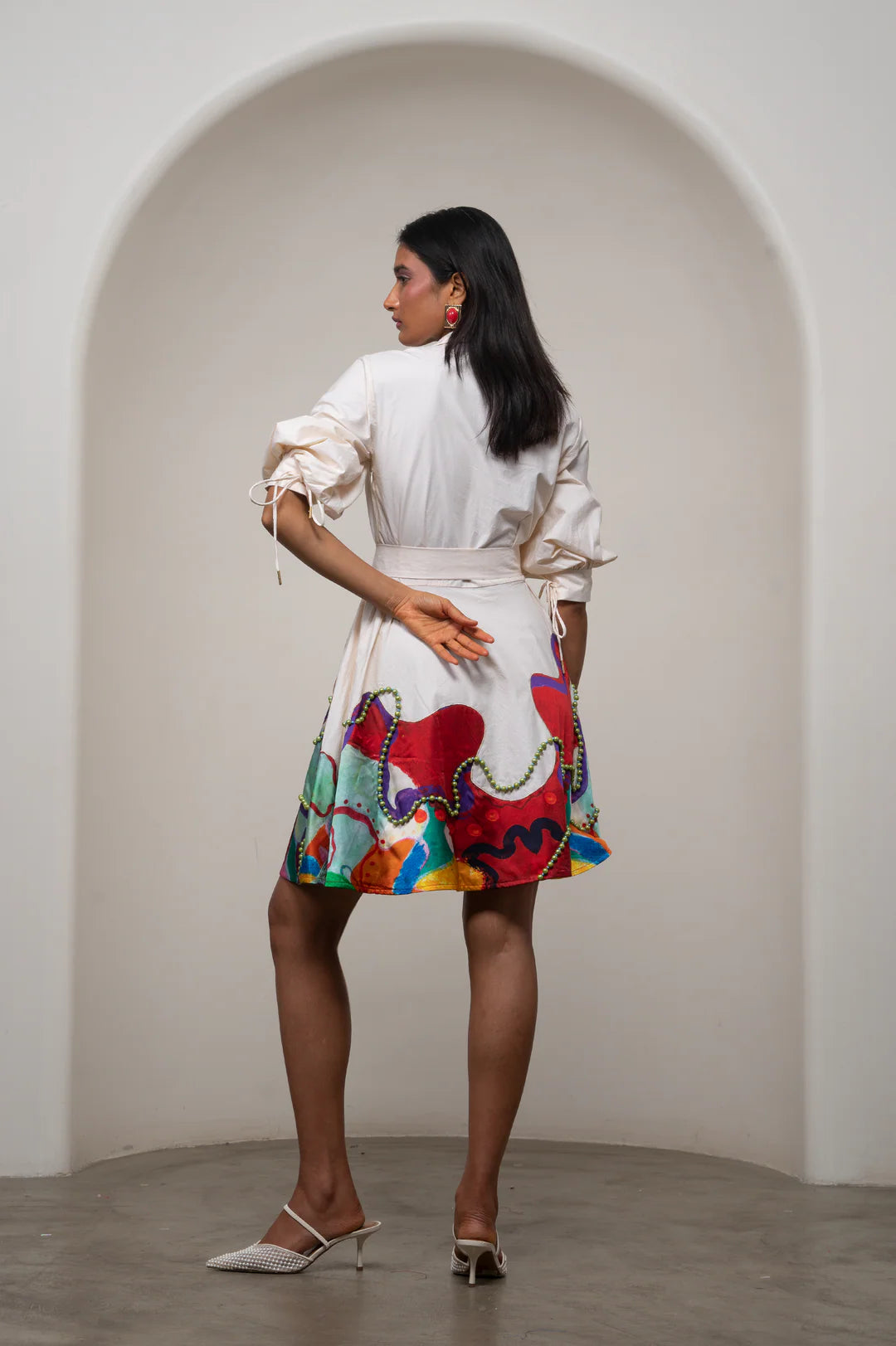 Alya Tie Up Dress