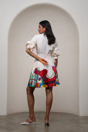 Alya Tie Up Dress