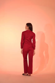Burgundy Firefly Co-Ord Set