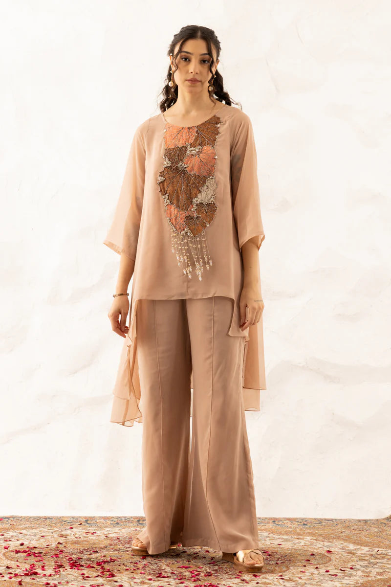 Kiara Nude Colour Co-ord Set