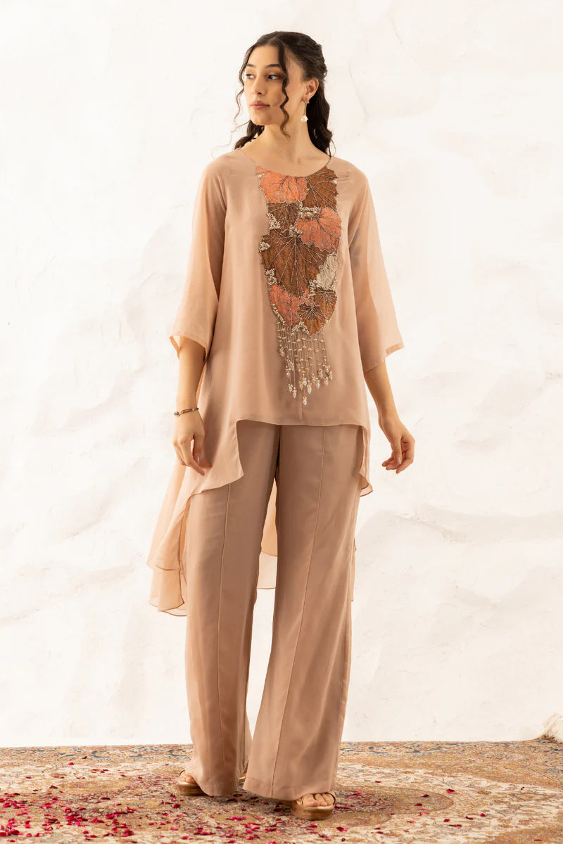Kiara Nude Colour Co-ord Set