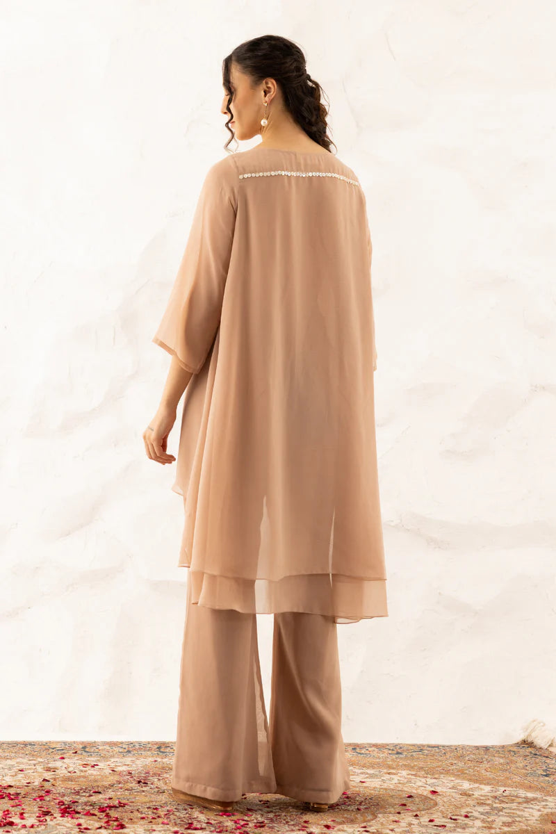 Kiara Nude Colour Co-ord Set