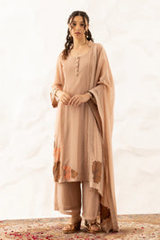 Anika Nude Colour Suit With Plazzo