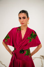 Berry Fizz Beach Dress