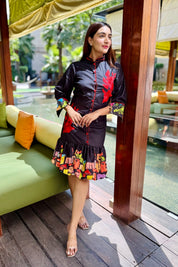 Amara Embroidered Dress