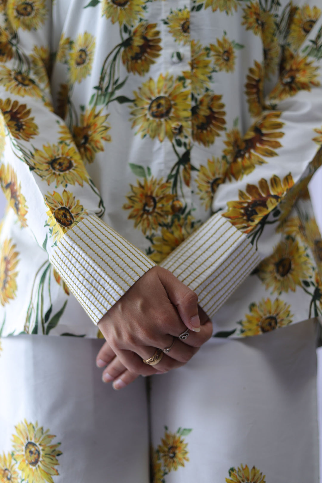 Sunflower Poplin Shirt