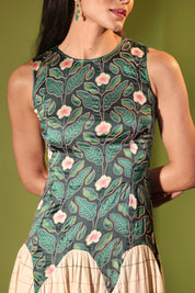Forest Embellished Midi Dress