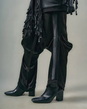 Cut Out Tassels Jacket & Pick Up Trouser Set
