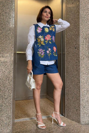 Roohi Marjara in Our Elodie Shorts Set