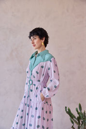 Lilac Dot Meadow Dress