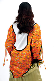 Concentric Yoke Jacket Set