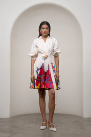 Alya Tie Up Dress