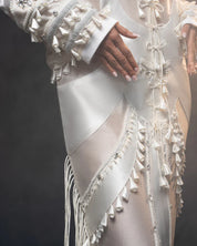 Sculptural Patchwork Dress