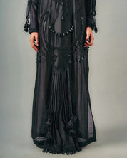 Circles Dhoti Drape Dress