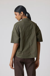 Zoe Military Green Shirt