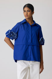 Chriselle Cosmic Blue Shirt