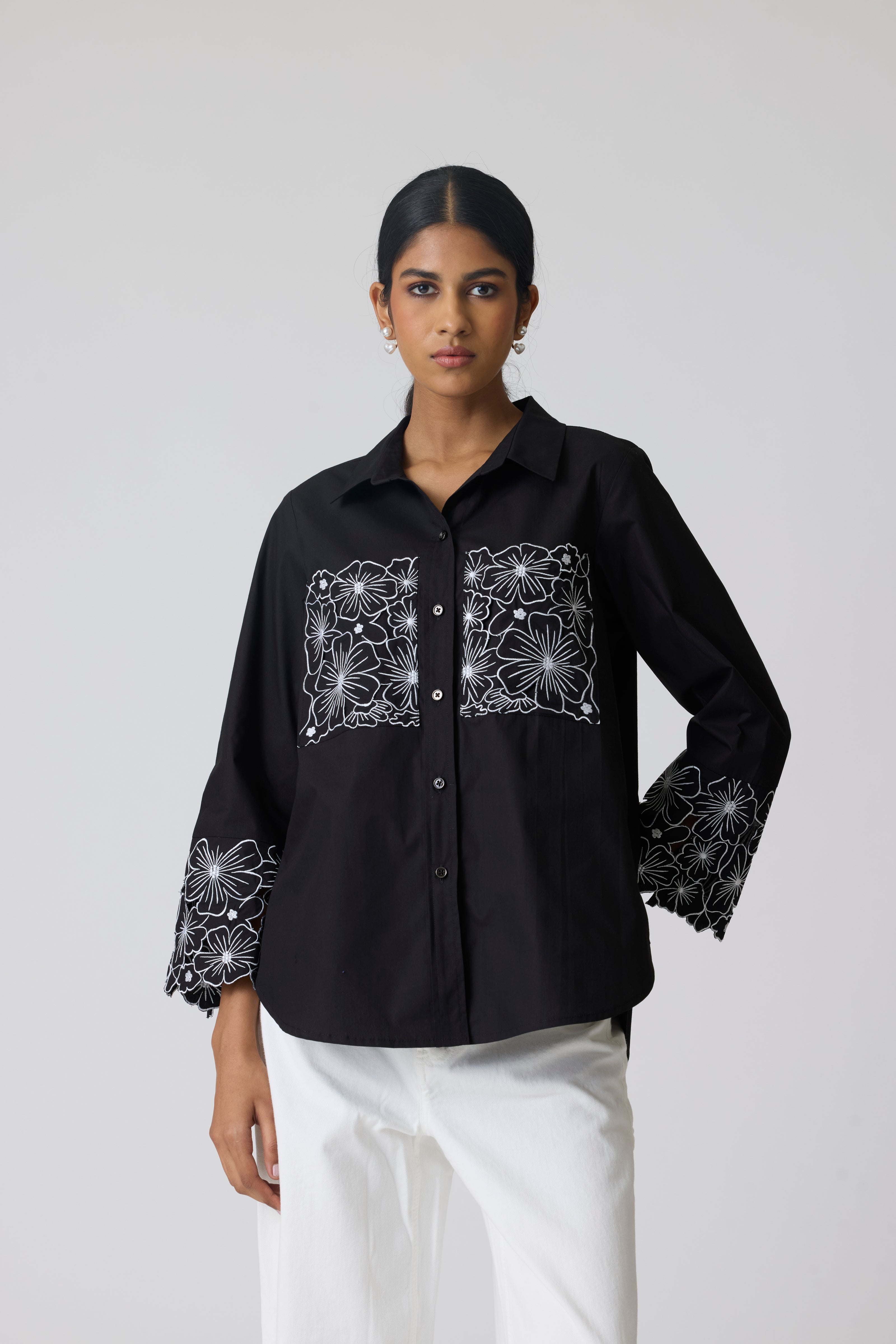 Alora Black Shirt