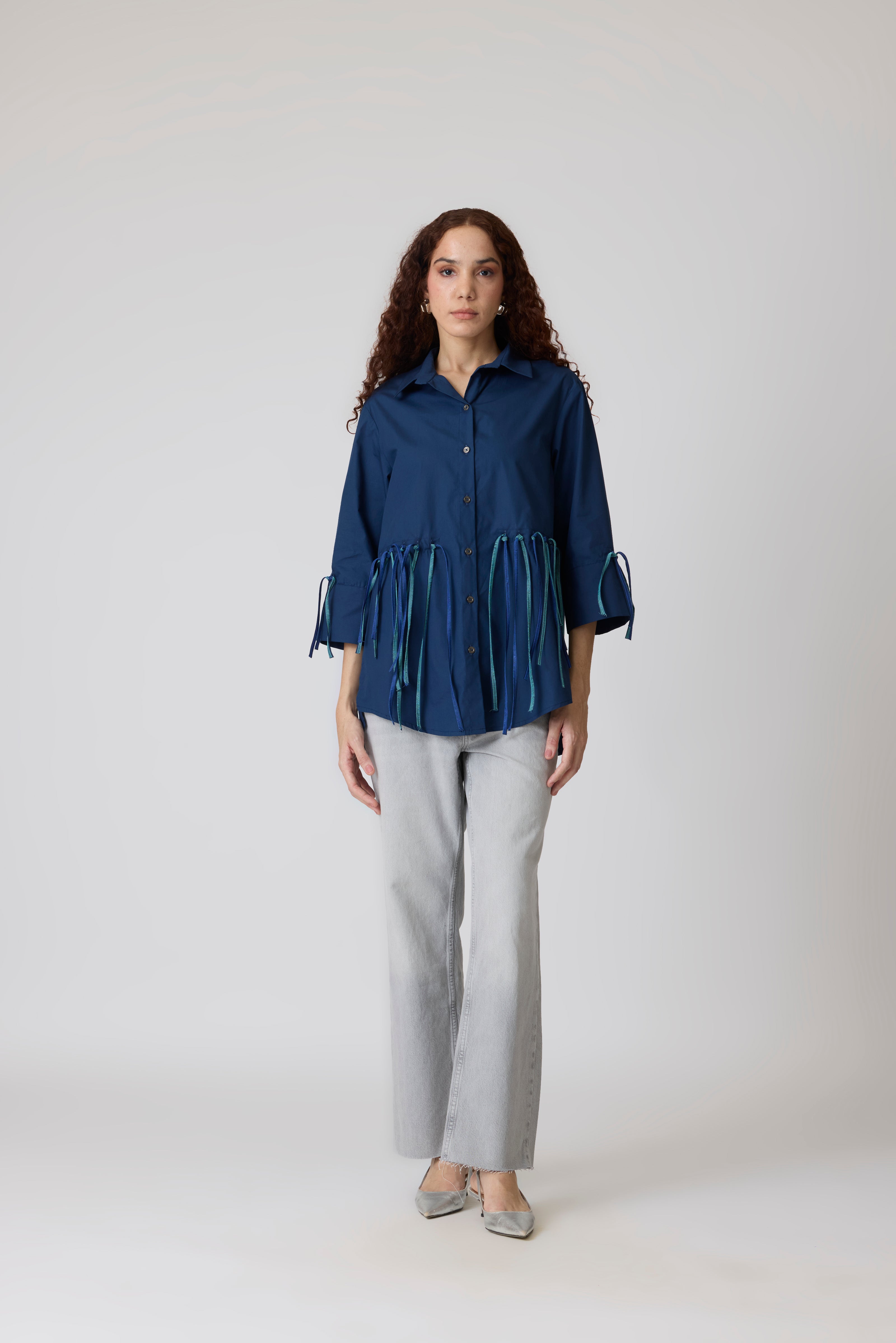 Cale Midnight Navy Shirt