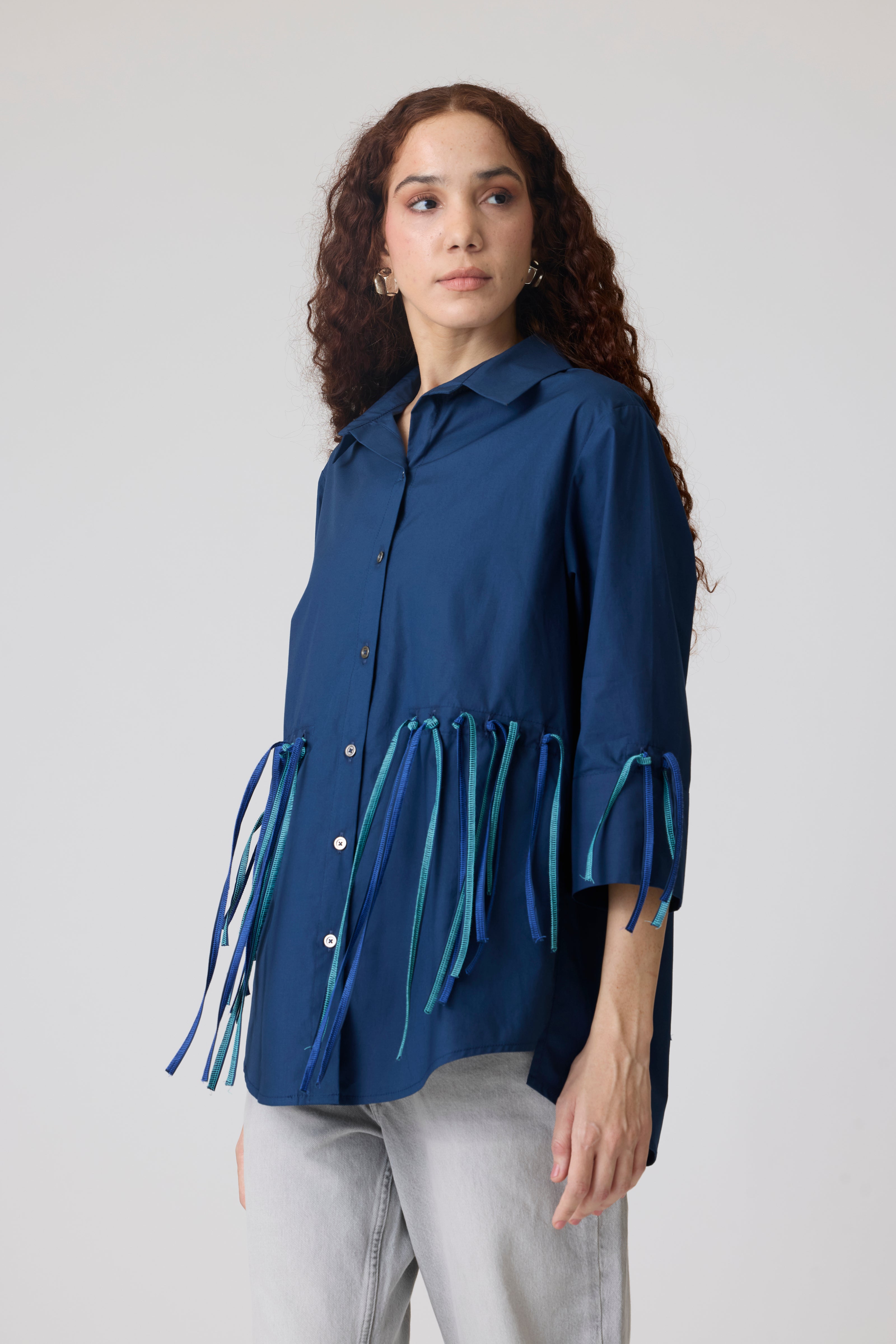 Cale Midnight Navy Shirt