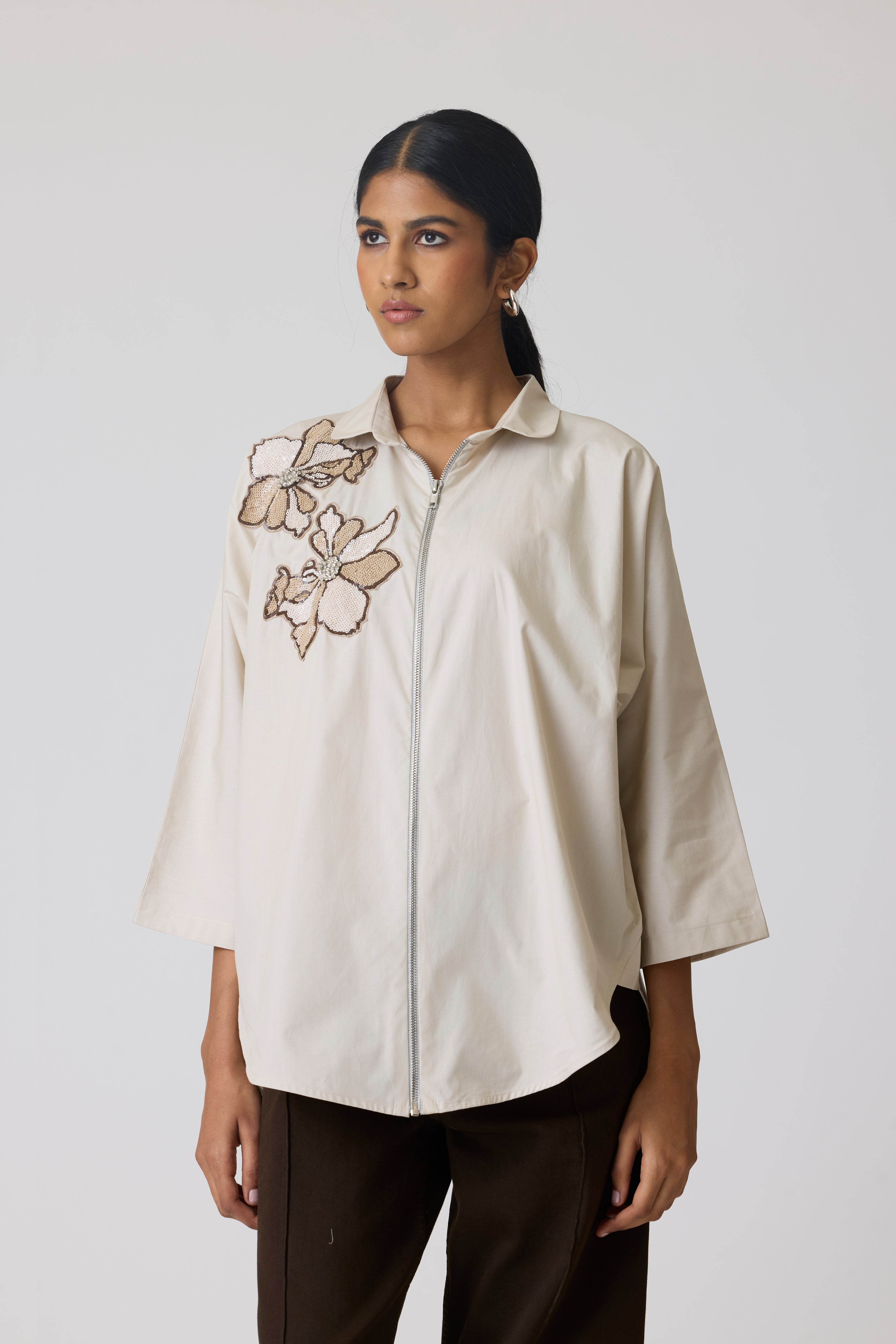Lark Applique Shirt