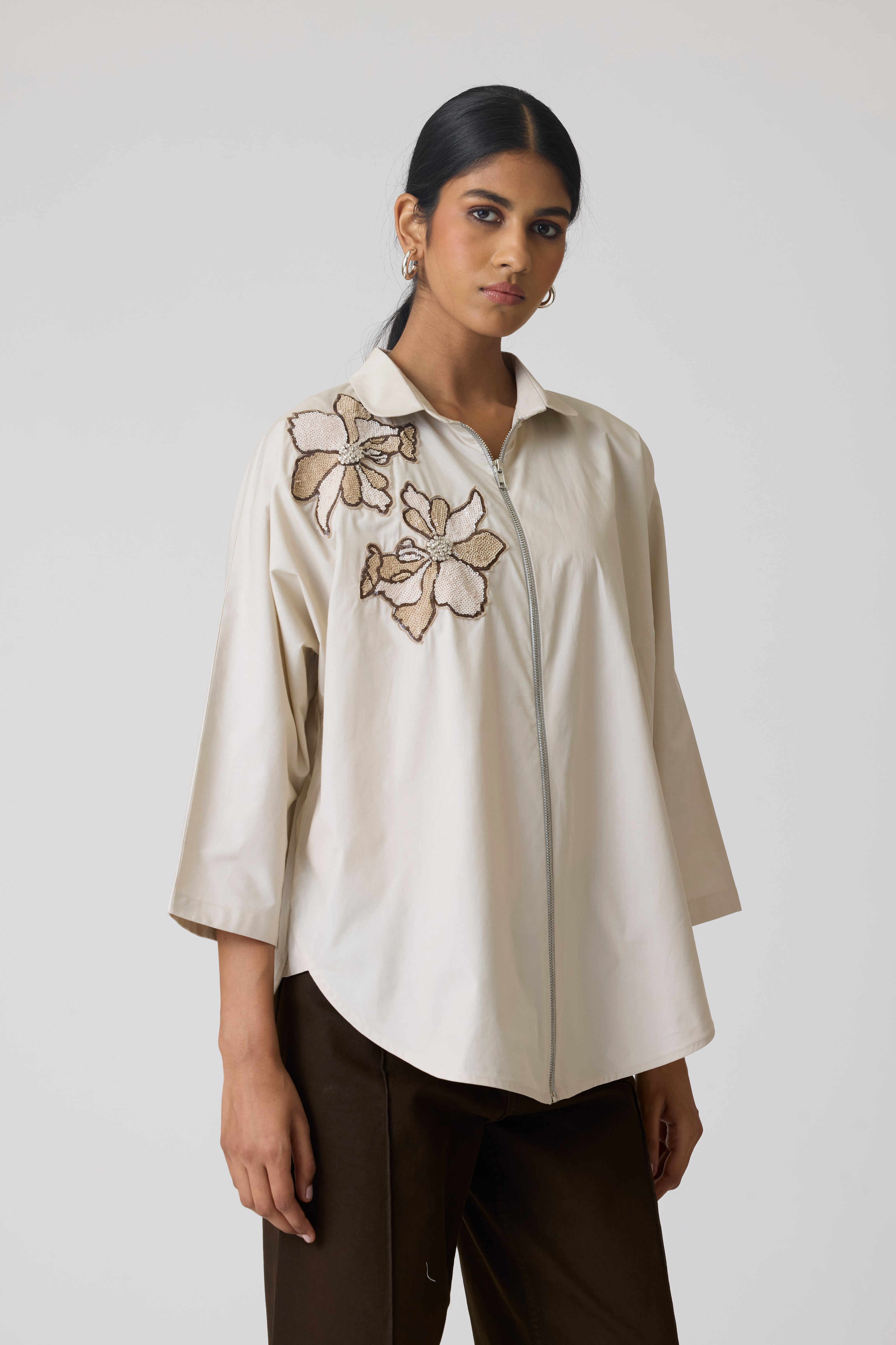 Lark Applique Shirt