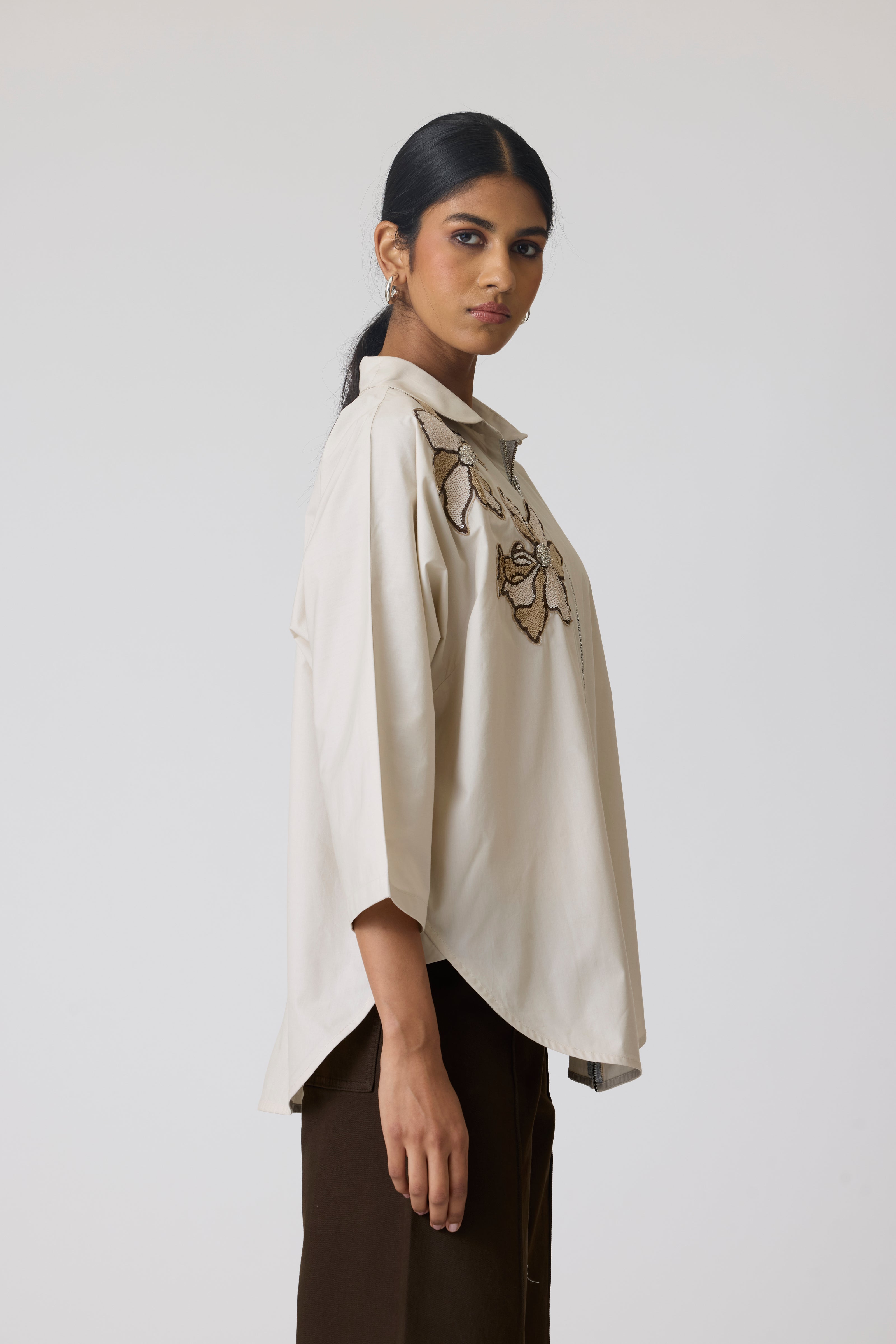 Lark Applique Shirt