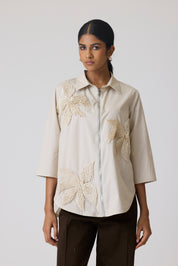 Agnes Applique Summer Sand Shirt